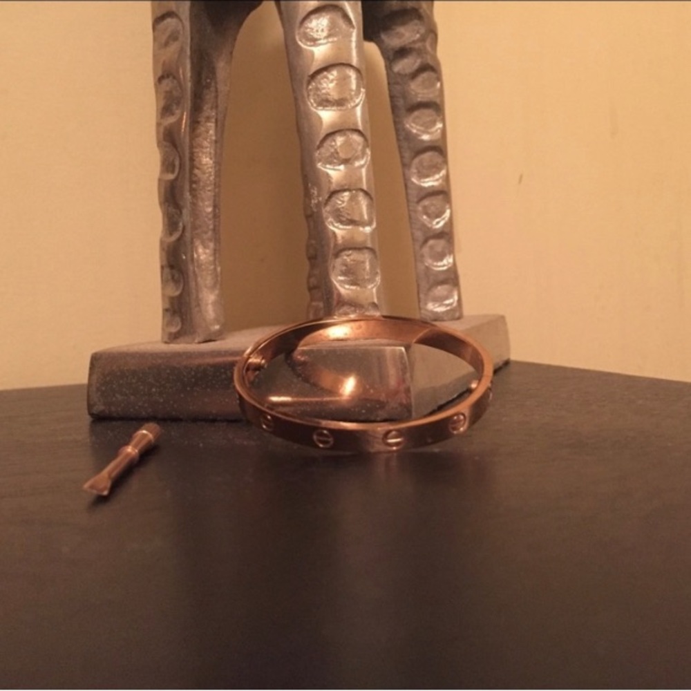 Fashion Rose Bangle Bracelet Sz. 16